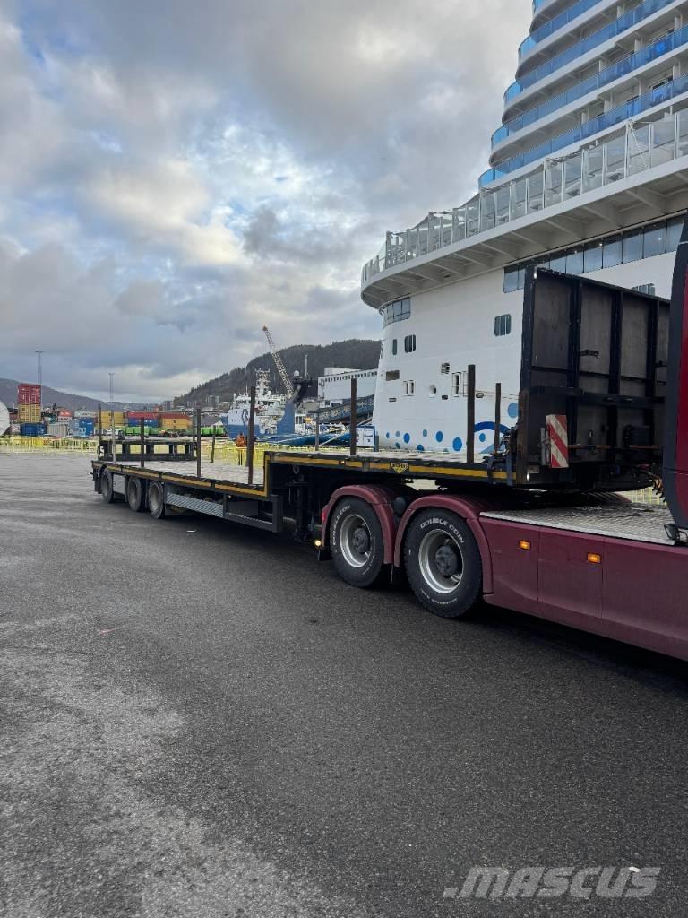 Broshuis jumbo Полуприцепы-платформы/боковая разгрузка