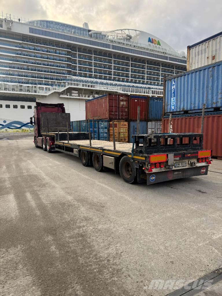 Broshuis jumbo Полуприцепы-платформы/боковая разгрузка