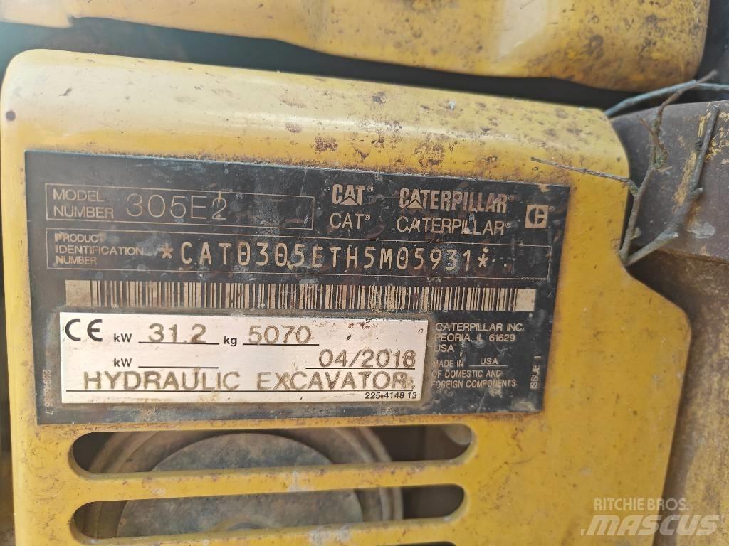 CAT 305E2 Мини-экскаваторы