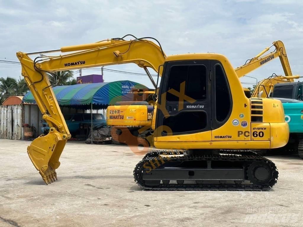 Komatsu PC 60 Гусеничные экскаваторы