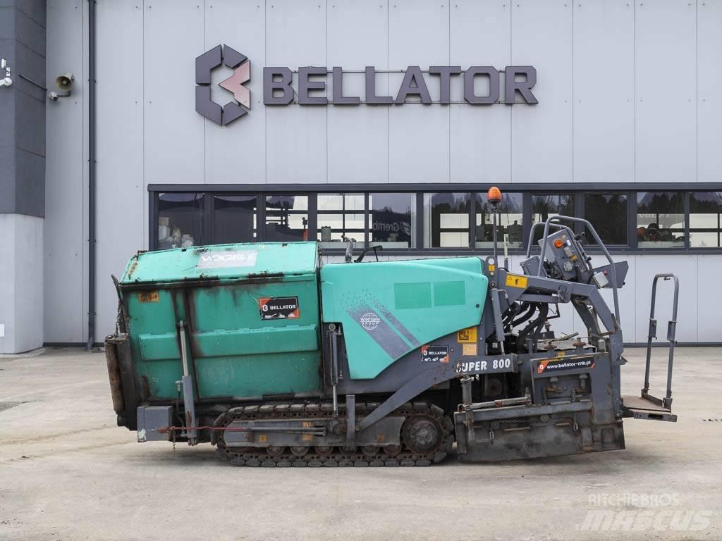 Vögele Super 800 Асфальтоукладчики