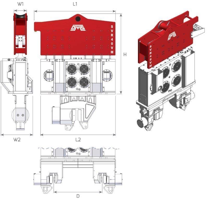  SVR 40VM Вибропогружатели