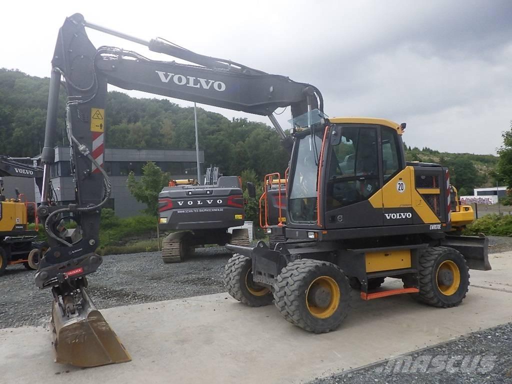 Volvo EWR 170 E Колёсные экскаваторы