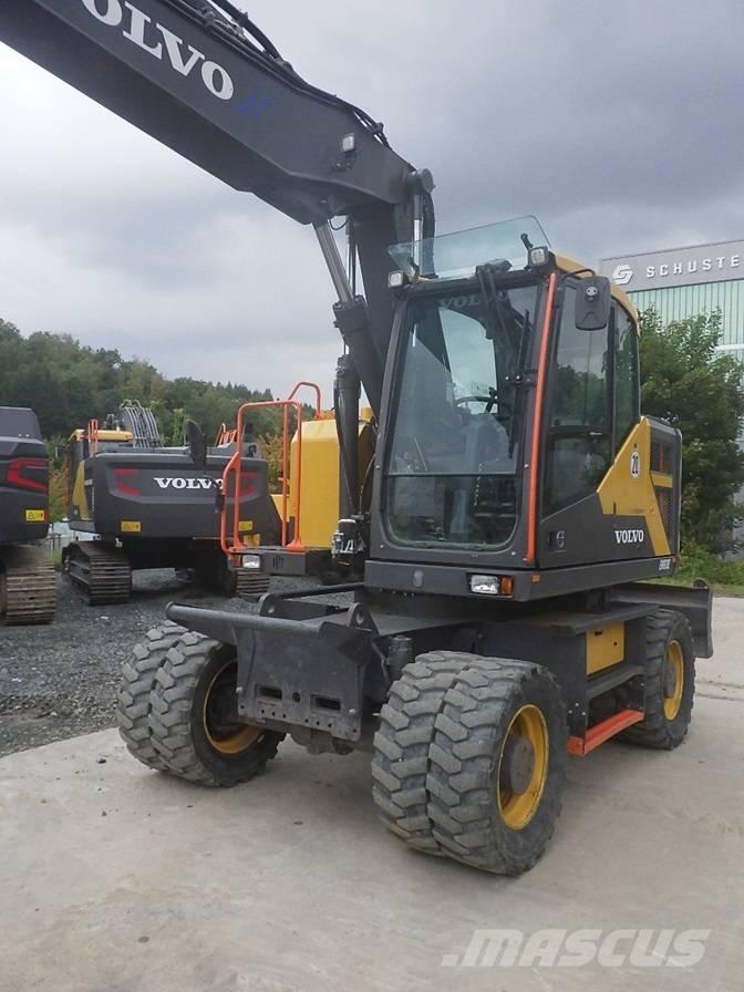 Volvo EWR 170 E Колёсные экскаваторы