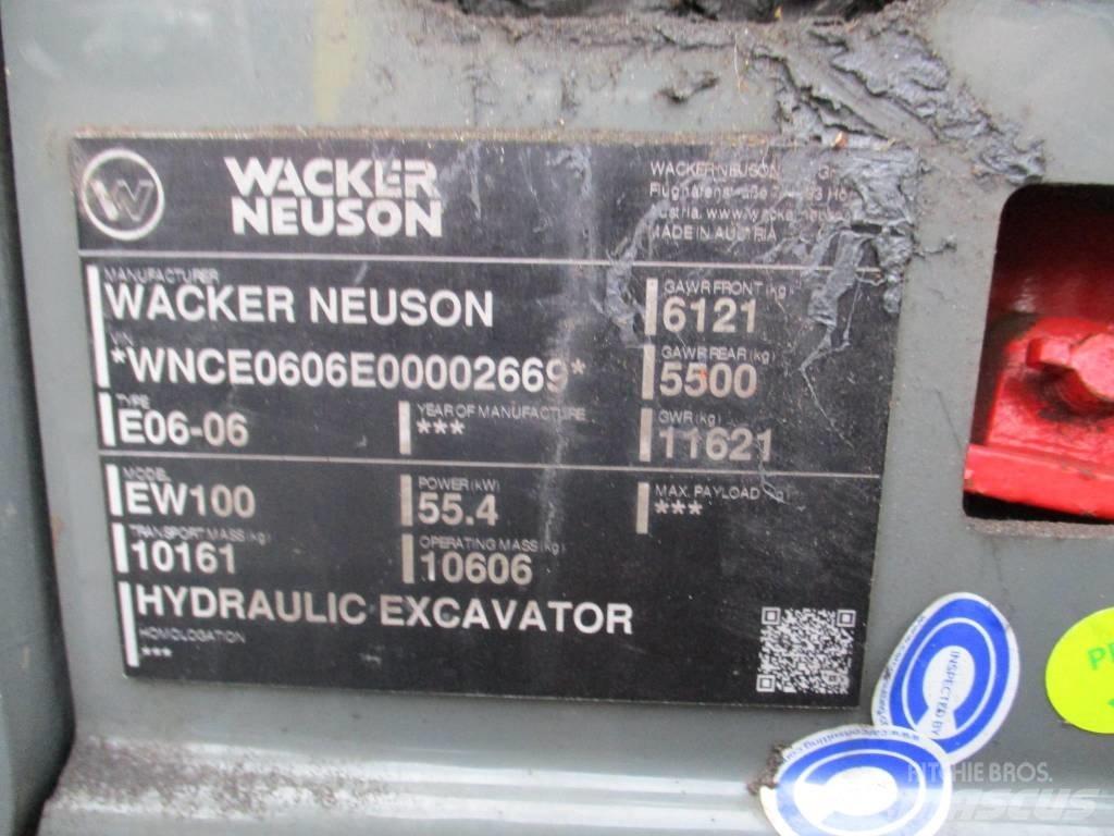 Wacker Neuson EW 100 Колёсные экскаваторы