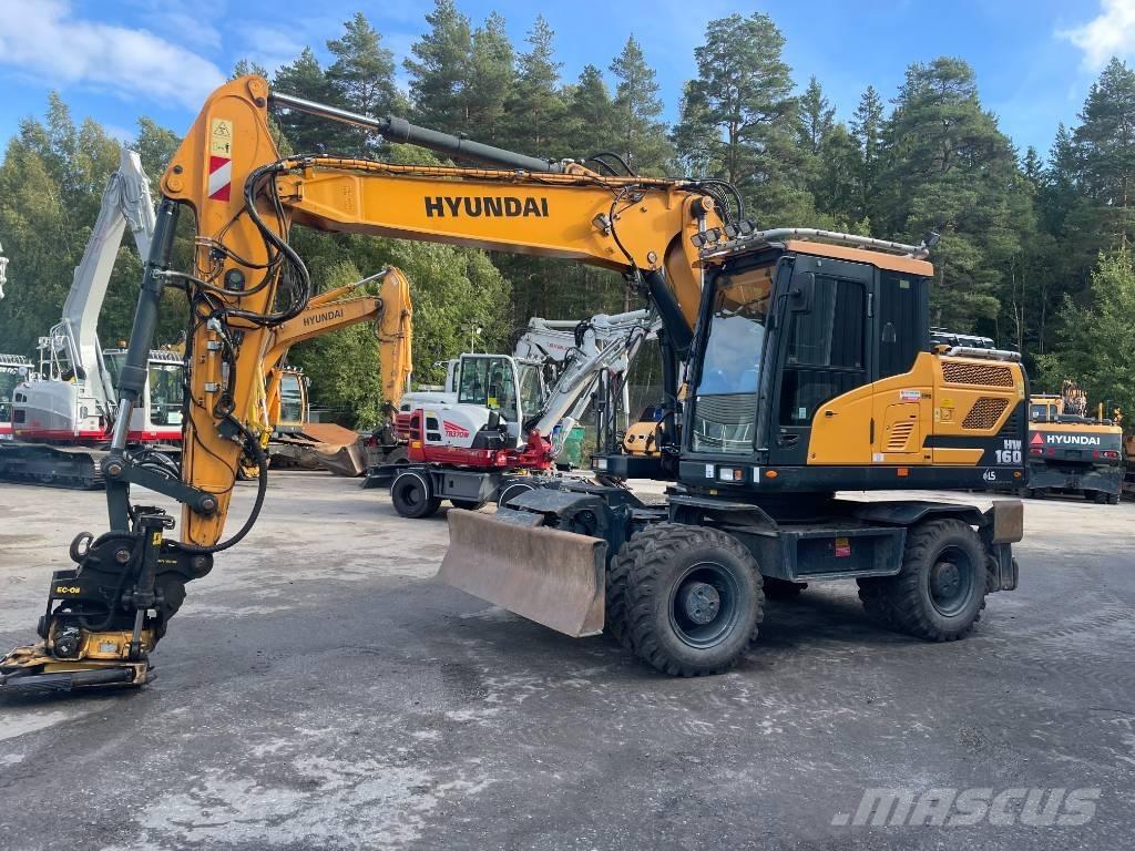 Hyundai HW 160 Колёсные экскаваторы