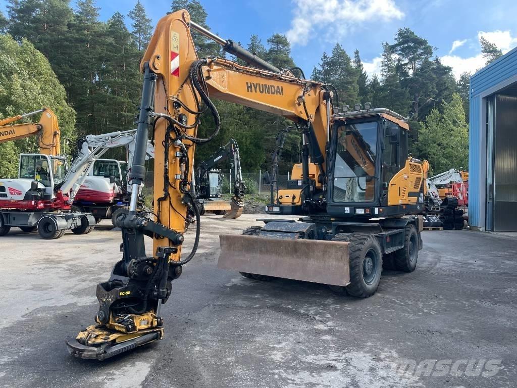 Hyundai HW 160 Колёсные экскаваторы