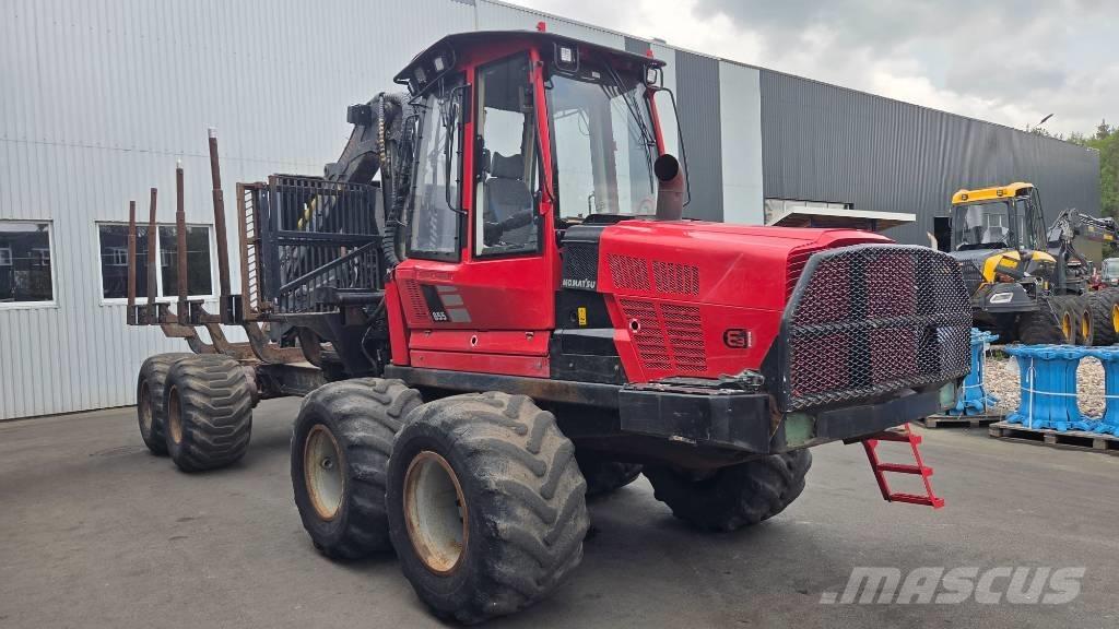 Komatsu 855 Форвардеры