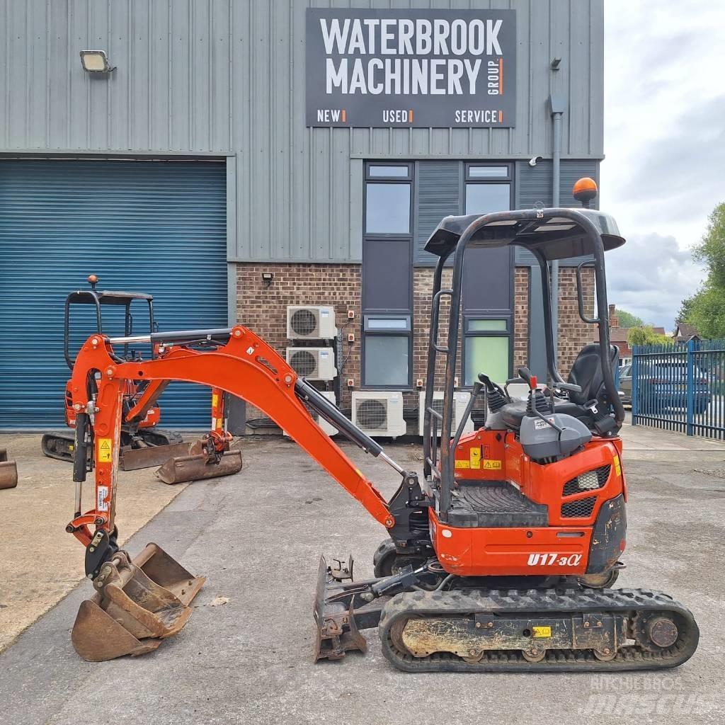 Kubota U 17-3 Мини-экскаваторы