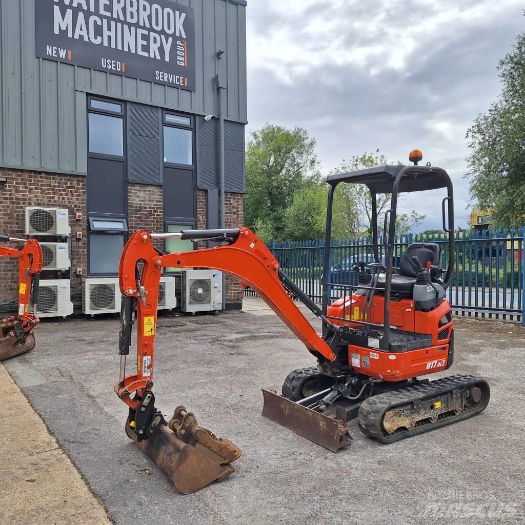 Kubota U 17-3 Мини-экскаваторы
