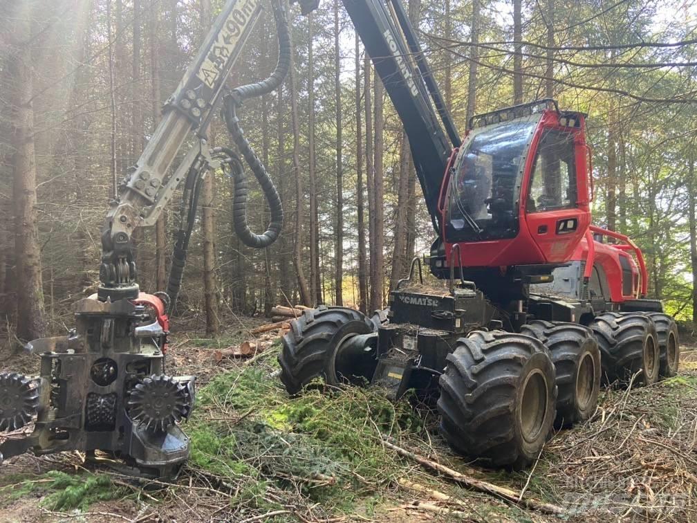 Komatsu 901XC Харвестеры