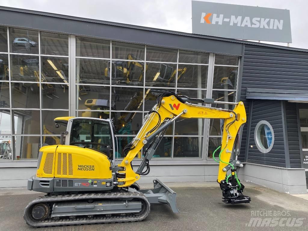 Wacker Neuson ET 90 Малые экскаваторы 7т-12т