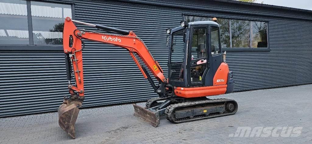 Kubota KX71-3 Мини-экскаваторы