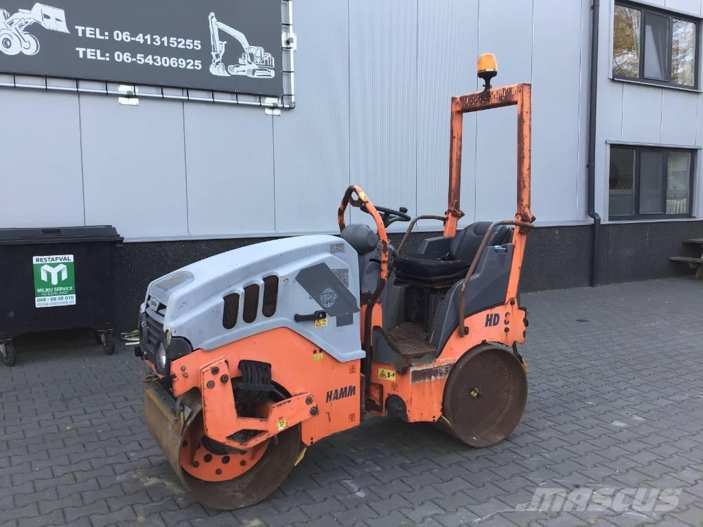 Hamm HD 8 VV Катки тротуарные