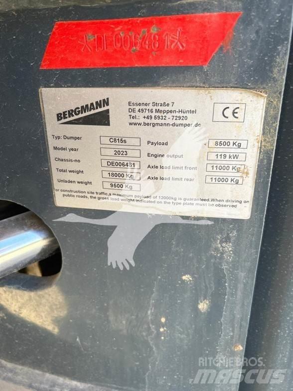 Bergmann C815S Шарнирно-сочленённые самосвалы