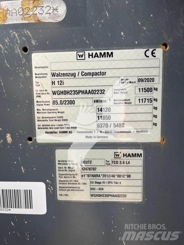 Hamm H12i Грунтовые катки