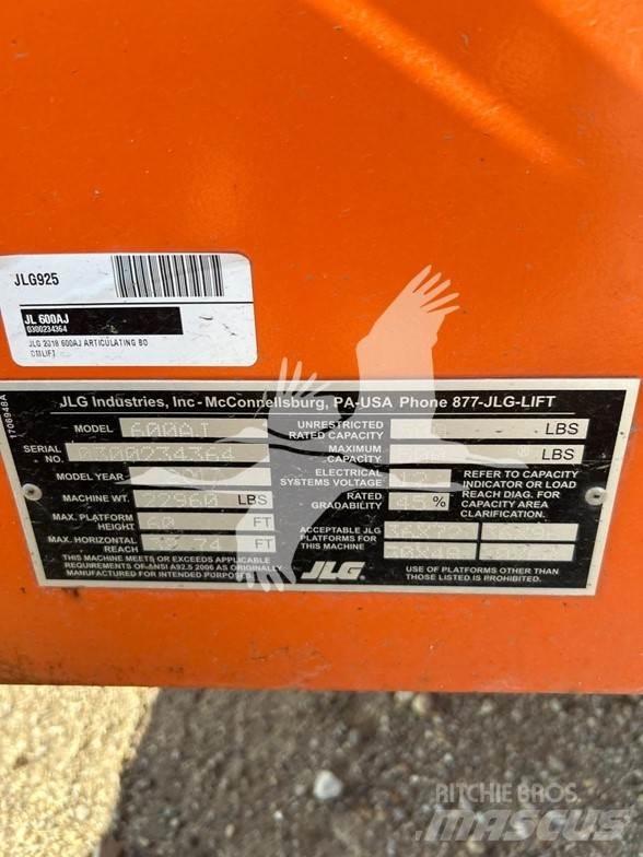 JLG 600AJ Коленчатые подъемники