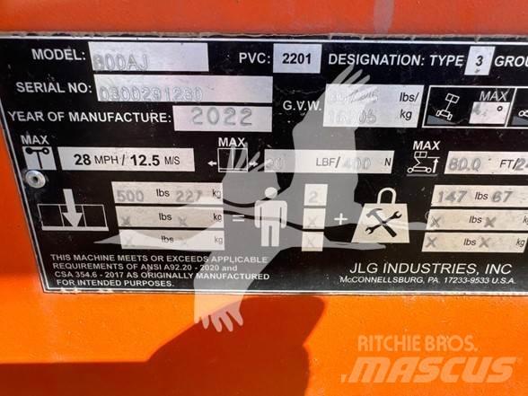 JLG 800AJ Коленчатые подъемники