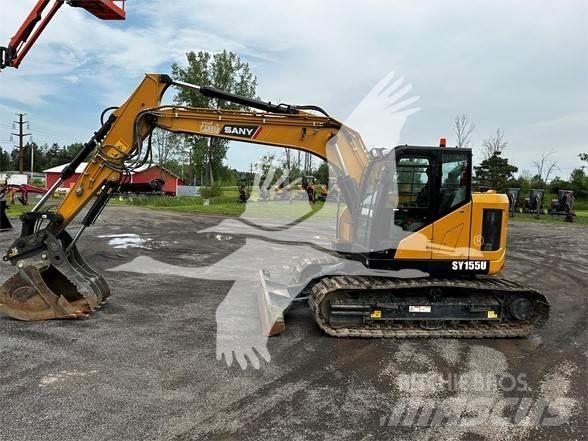 Sany SY155U Гусеничные экскаваторы