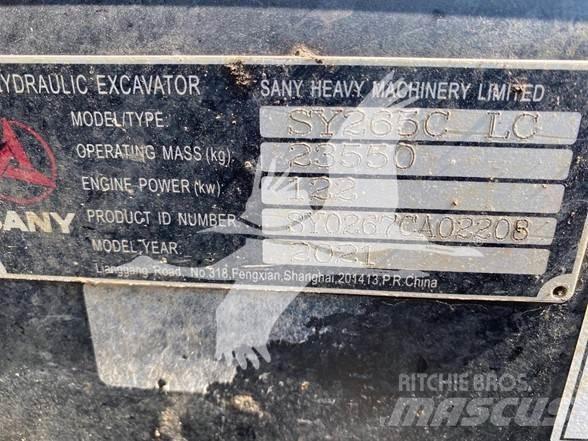 Sany SY265CLR Гусеничные экскаваторы