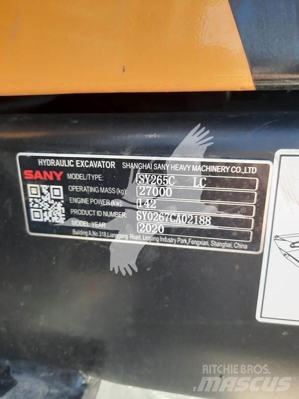 Sany SY265CLR Гусеничные экскаваторы