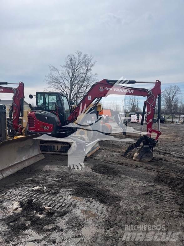 Yanmar VIO80 Гусеничные экскаваторы