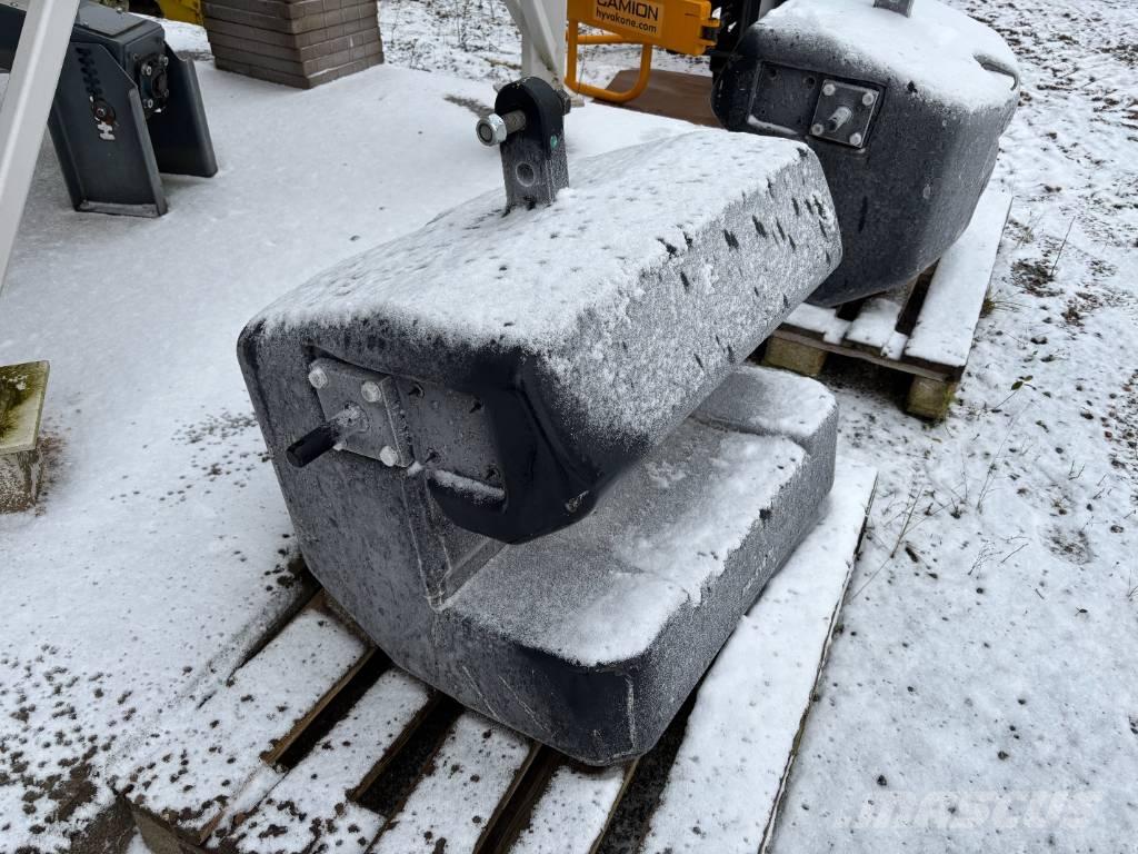  Lisäpaino 1000kg Передние весы