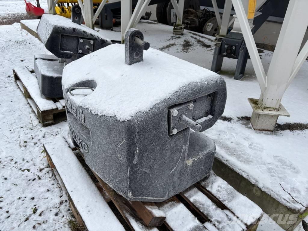  Lisäpaino 1000kg Передние весы