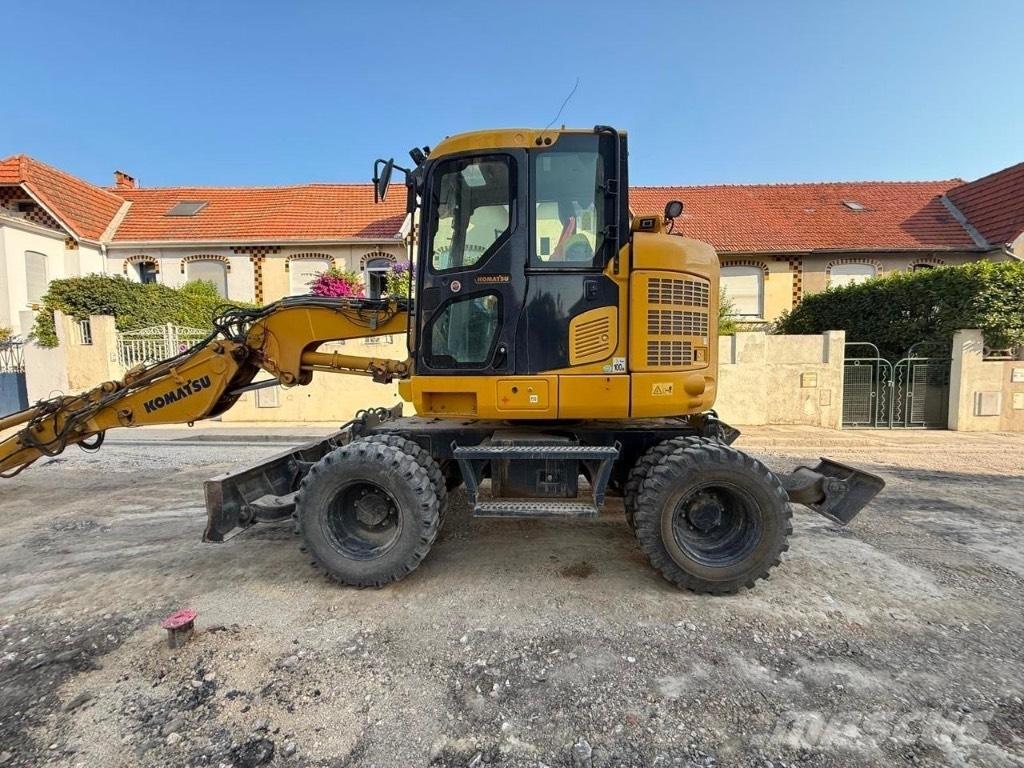 Komatsu PW 118 Колёсные экскаваторы