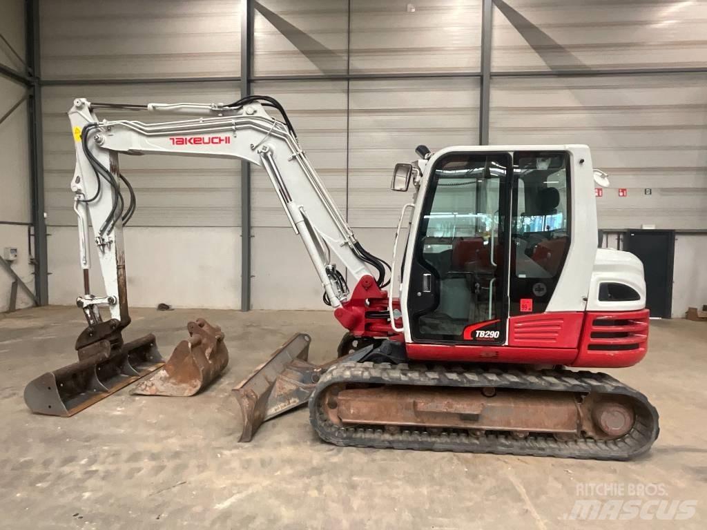 Takeuchi TB 290 Малые экскаваторы 7т-12т