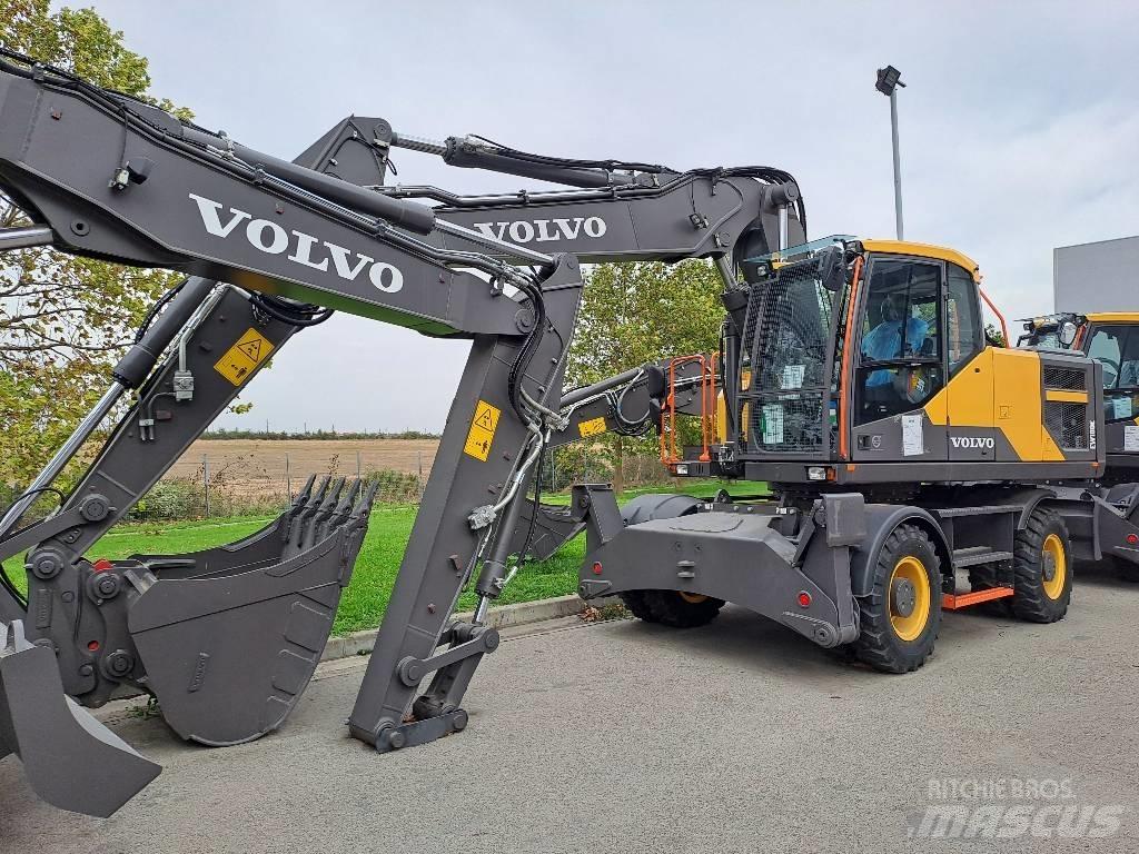 Volvo EW180E Колёсные экскаваторы