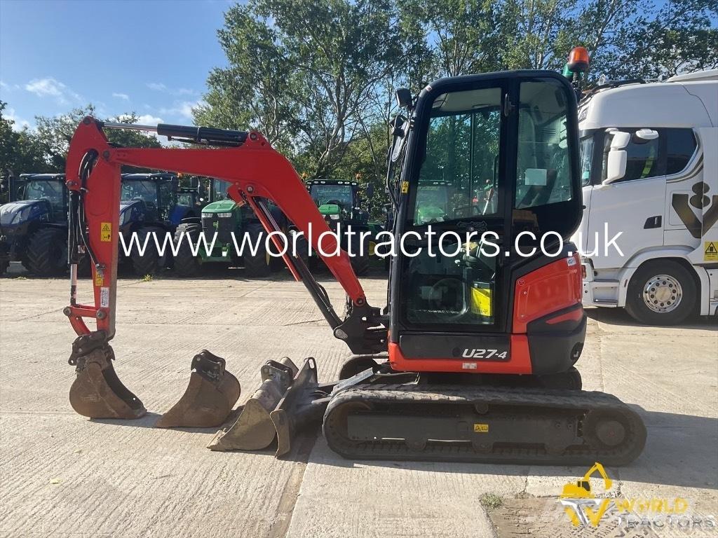 Kubota U 27-4 Мини-экскаваторы
