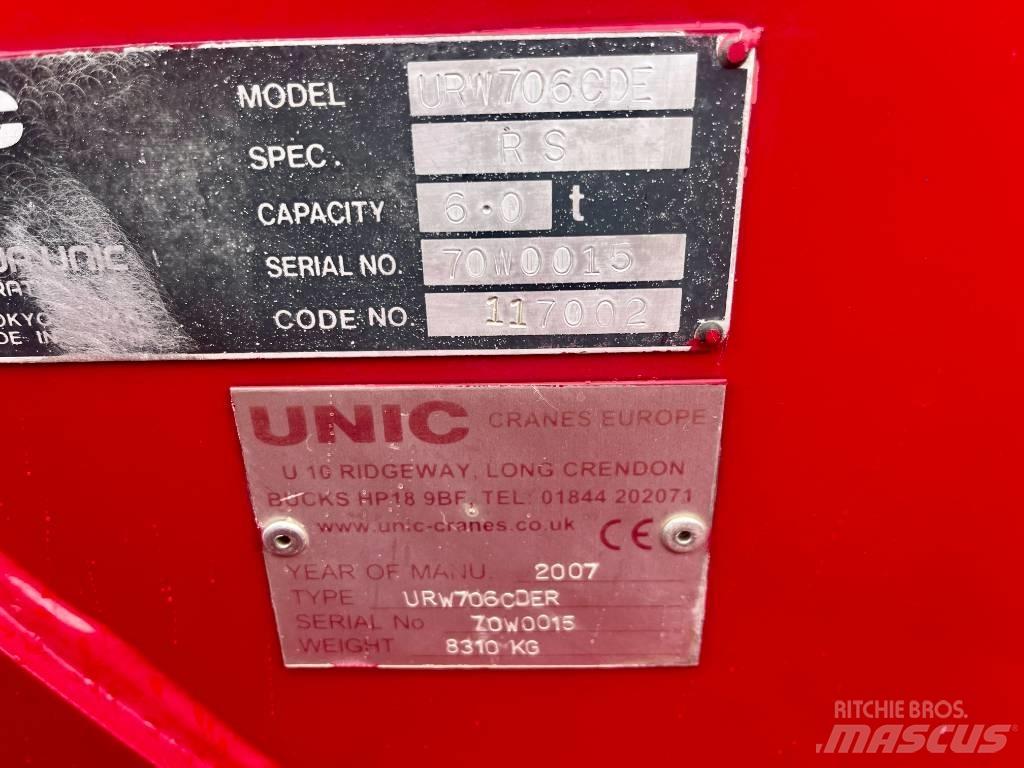 Unic URW 706 Мини-краны