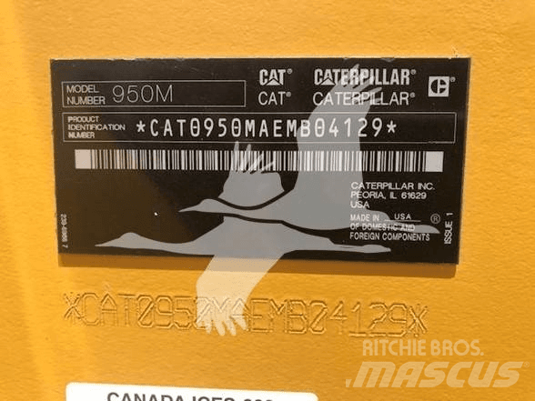 CAT 950M Фронтальные погрузчики