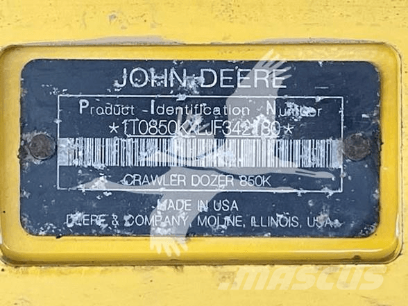 John Deere 850K Гусеничные бульдозеры