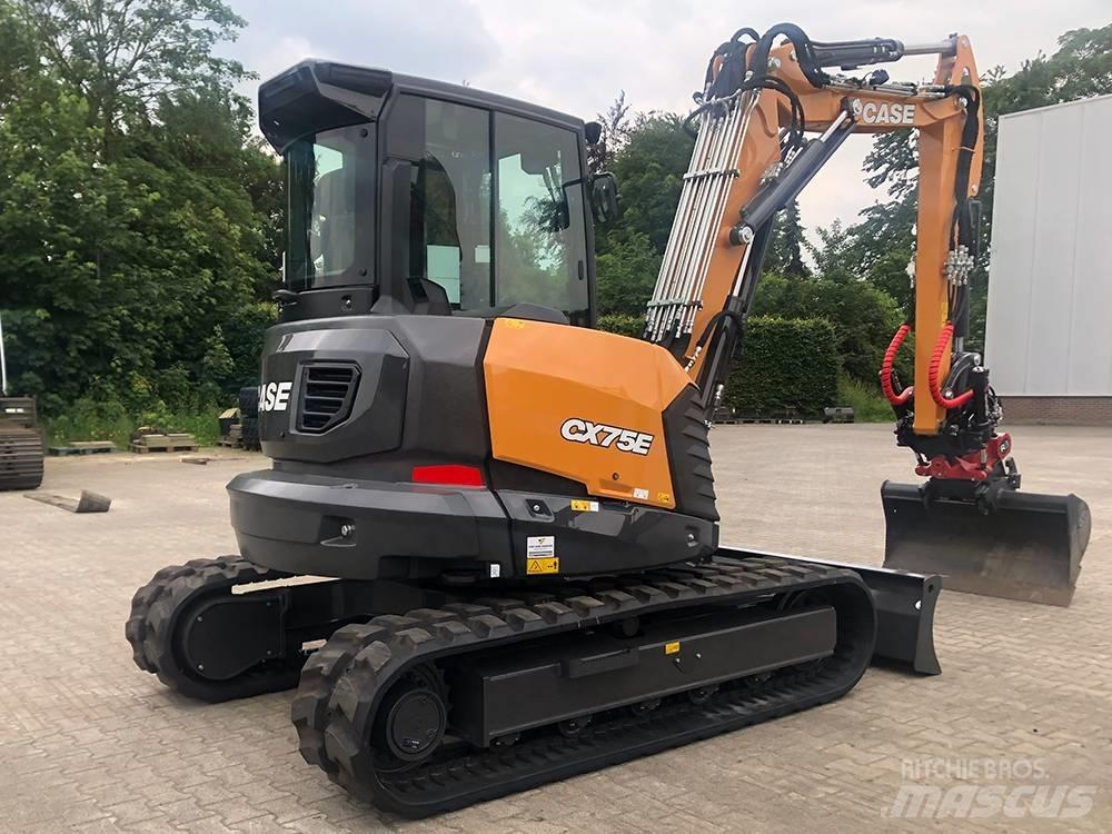 CASE CX75E Малые экскаваторы 7т-12т