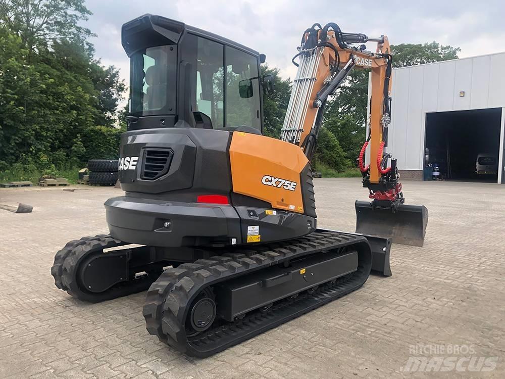 CASE CX75E Малые экскаваторы 7т-12т