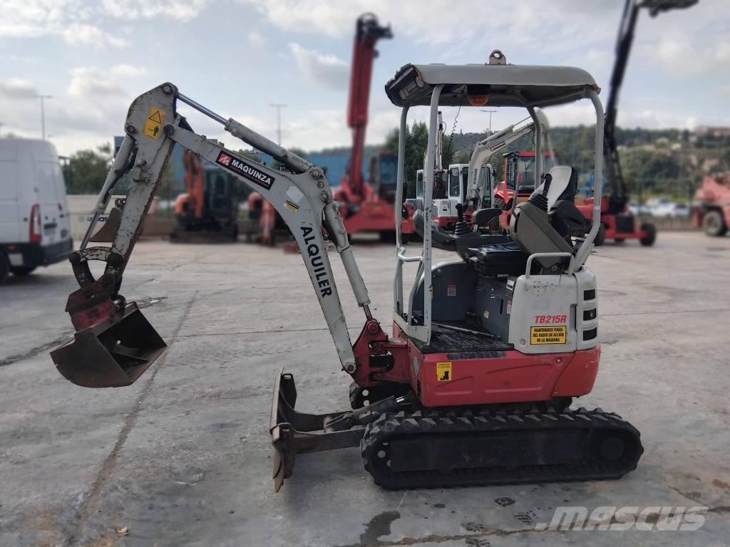 Takeuchi TB 215 R Мини-экскаваторы