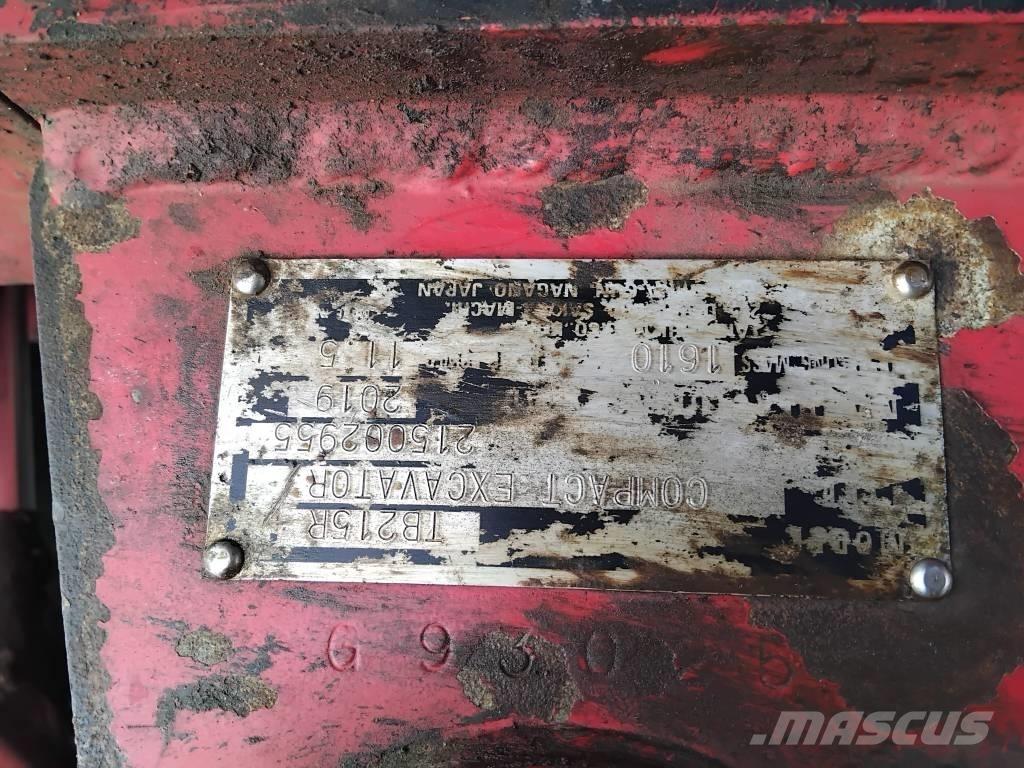 Takeuchi TB 215 R Мини-экскаваторы