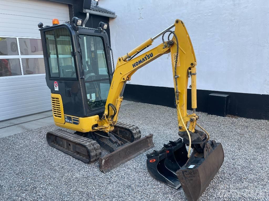 Komatsu PC 16 R-3HS Мини-экскаваторы