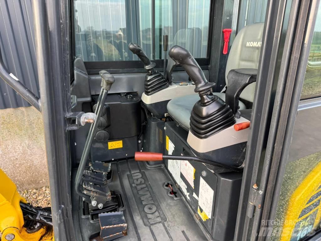 Komatsu PC 16 R-3HS Мини-экскаваторы