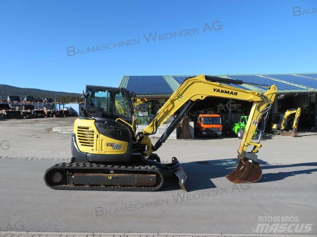 Yanmar Vio 80 Малые экскаваторы 7т-12т
