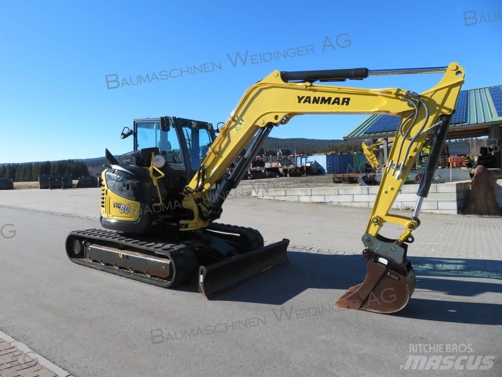 Yanmar Vio 80 Малые экскаваторы 7т-12т