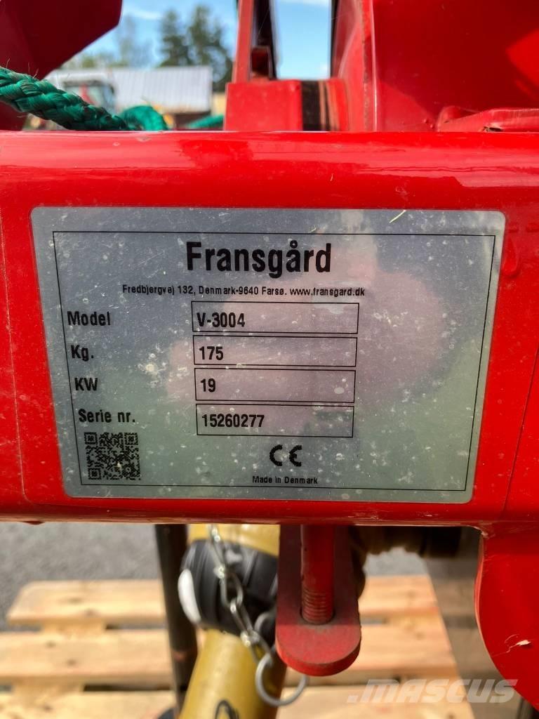Fransgård V-3004 Трелёвочные лебедки