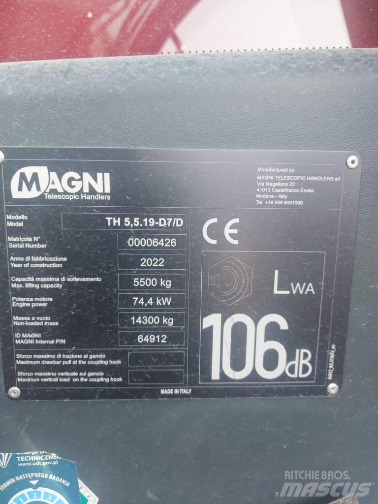 Magni TH 5.5 19 P Телескопические погрузчики