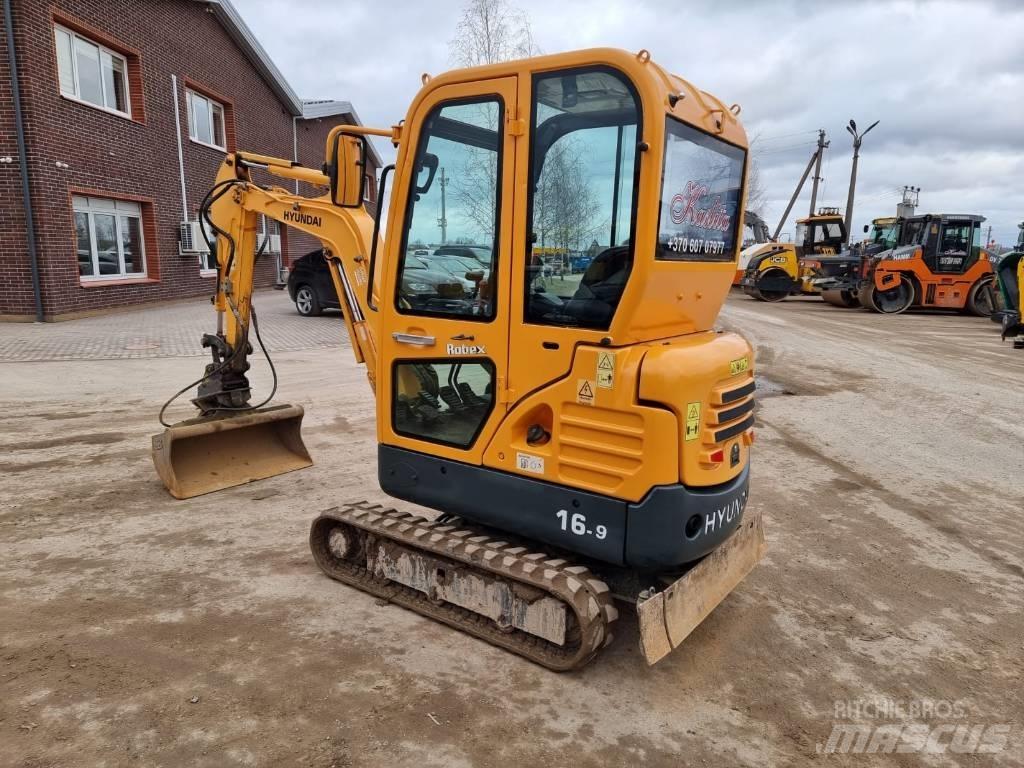 Hyundai R16-9 Мини-экскаваторы