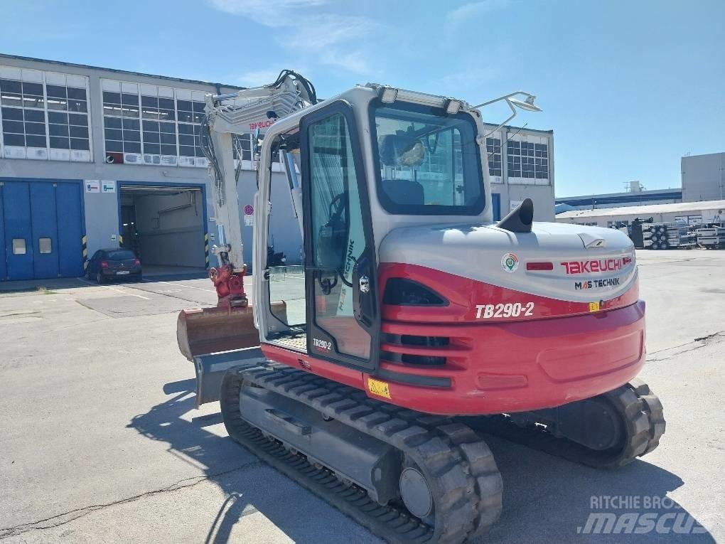 Takeuchi TB290-2 Малые экскаваторы 7т-12т