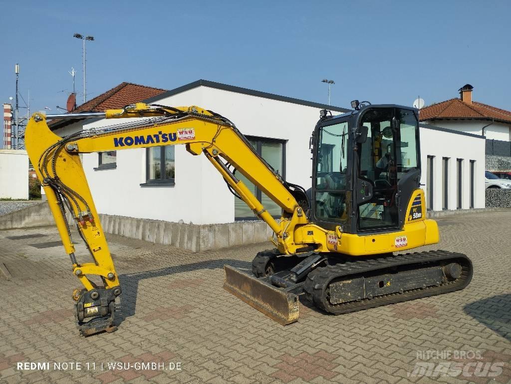Komatsu PC58 MR-5 Мини-экскаваторы