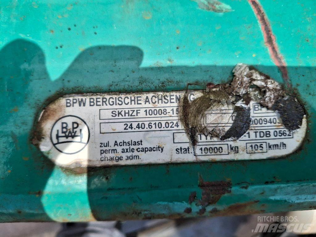 BPW SKHZF 10008-15 Оси