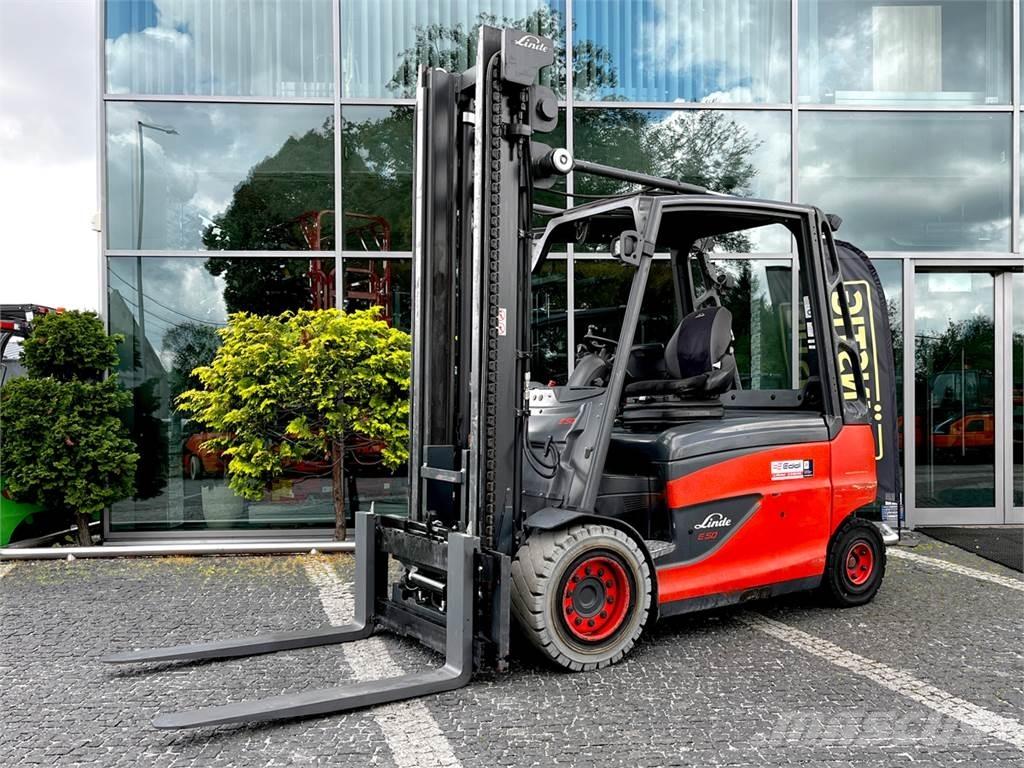 Linde E50HL-01/600 Электропогрузчики